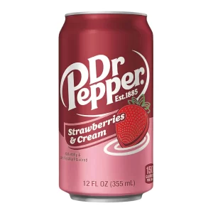 DR PEPPER FRAISE ET CREME 335 ML
