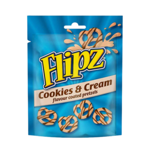 FLIPZ COOKIES & CREAM PRETZELS 90 GR