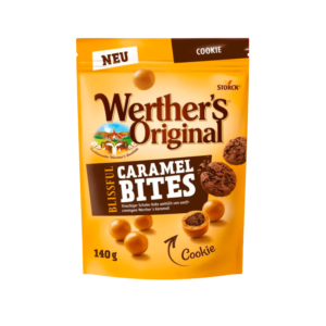 WERTHER’S ORIGINAL CARAMEL BITES COOKIE 140 GR