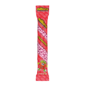 MILLIONS BONBONS À MÂCHER SAVEUR FRAISE 55 GR