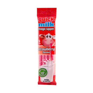 QUICK MILK PAILLE AU LAIT À LA FRAISE 30 GR