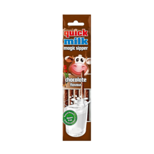 QUICK MILK PAILLE AU LAIT SAVEUR CHOCOLAT 30 GR