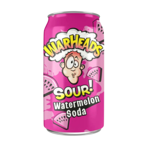 WARHEADS SODA ACIDULÉE À LA PASTÈQUE 330 ML