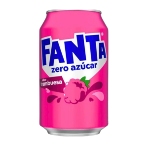 FANTA FRAMBOISE SANS SUCRE 330 ML