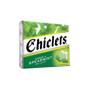 CHICLETS CHEWING-GUM À LA MENTHE VERTE 16 GR