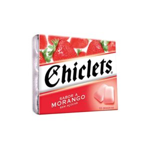 CHICLETS CHEWING-GUM À LA FRAISE 16 GR