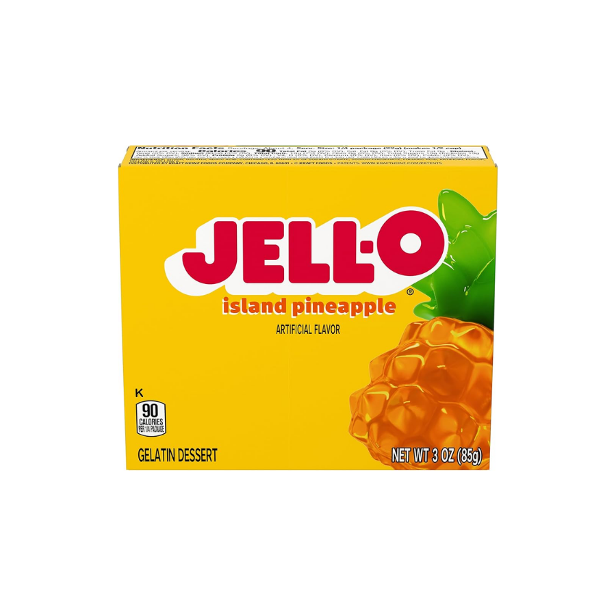 JELL-O GELÉE SAVEUR ANANAS 85 GR