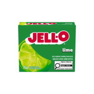 JELL-O GELÉE SAVEUR CITRON VERT 85 GR
