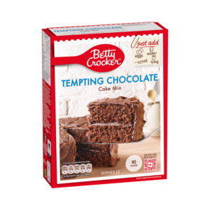 BETTY CROCKER MÉLANGE POUR GÂTEAU AU CHOCOLAT TEMPTING 425 GR