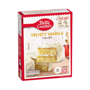 BETTY CROCKER MÉLANGE POUR GÂTEAU VANILLE MOELLEUSE 425 GR