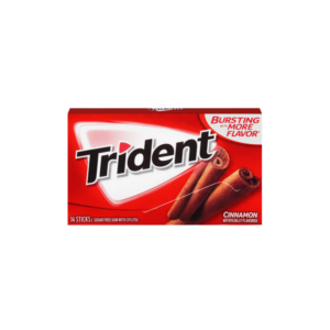 TRIDENT CHEWING-GUM À LA CANELLE 34 GR