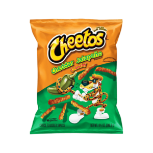 CHEETOS CHEDDAR JALAPEÑO CRUNCHY 240 GR