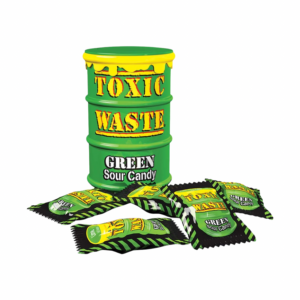 TOXIC WASTE BONBONS ACIDULÉS VERT 42 GR