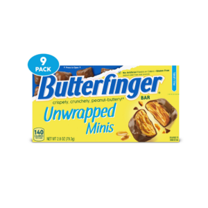 BUTTERFINGER MINI-BARRES SANS EMBALLAGE 79 GR