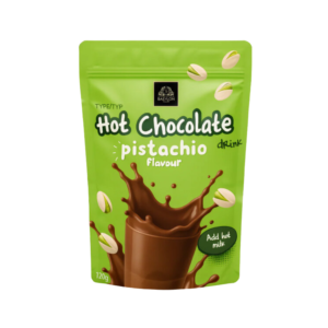 BARDOLLINI PRÉPARATION POUR BOISSON CHOCOLATÉE CHAUDE AU GOÛT DE PISTACHE 120 GR