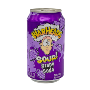 WARHEADS SODA ACIDULÉ SAVEUR RAISIN 335 ML