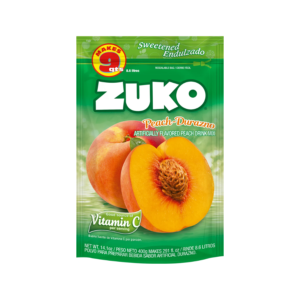 ZUKO PRÉPARATION POUR BOISSON SAVEUR PÊCHE 400 GR